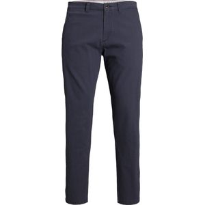 JACK & JONES Chino-broek heren jpstkane jjdave akm , navy blazer , 31W / 32L