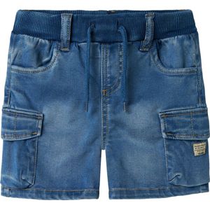 NAME IT NMMBEN BAGGY DNM SHORTS 8610-TO NOOS Jongens Jeans - Medium Blue Denim