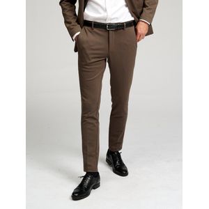 The Original Performance Pants - Heren Suit Broek - Donker Bruin