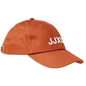 JACK & JONES Dames Jjxx Jxbasic Big Logo Noos Baseball Cap, Bombay Brown/Detail:/Groot logo op de voorkant, Eén maat