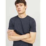 Jack Jones - Jjeorganic Melange Tee Ss o-Neck Noos - Heren - t-Shirts