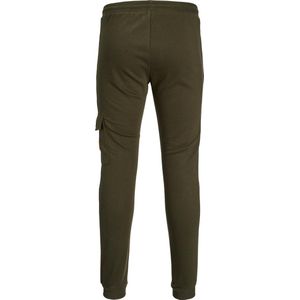 Jack & Jones - Joggingbroek - Donkergroen - Katoen/Polyester - Aangesloten Fit