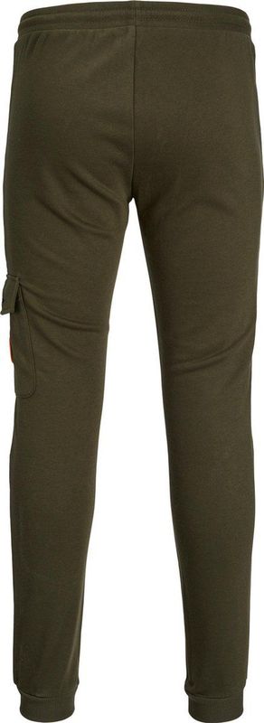 Jack & Jones - Joggingbroek - Donkergroen - Katoen/Polyester - Aangesloten Fit