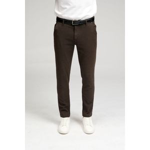 The Original Performance Structure Pants - Chino Broek Heren - Donker Bruin - Slim Fit