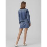 Vero Moda - Zorica - Spijkerjas - Blauw - 80% Katoen, 20% Polyester