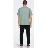 Only Sons T-shirt Onsfred Rlx Ss Tee Noos 22022532 Chinois Green Mannen