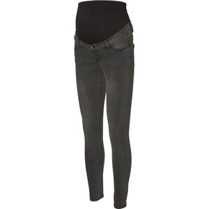 MAMALICIOUS Dames Jeans, Dark Grey Denim