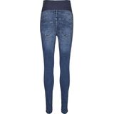 Mamalicious - Tanya Piping Vi349 - Spijkerbroek - Blauw - Katoenmix