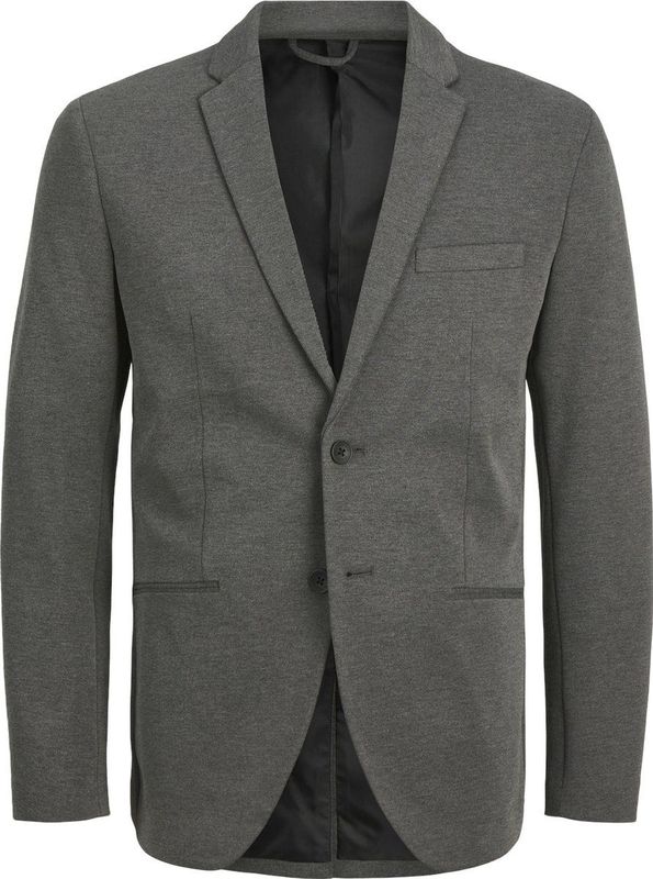 TeeShoppen - The Original Performance - Colbert - Donkergrijs Gemêleerd - Slim Fit