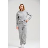 TeeShoppen - Basis Crewneck Sweat - Lichtgrijs - Overhemd