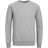 TeeShoppen - Basis Crewneck Sweat - Lichtgrijs - Overhemd