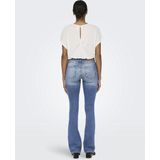 Only - Flared Jeans - Blue Denim - Stretchdenim