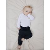 Baggy Fit Broek - Zwart - Geborstelde Sweatstof - Normale Taille