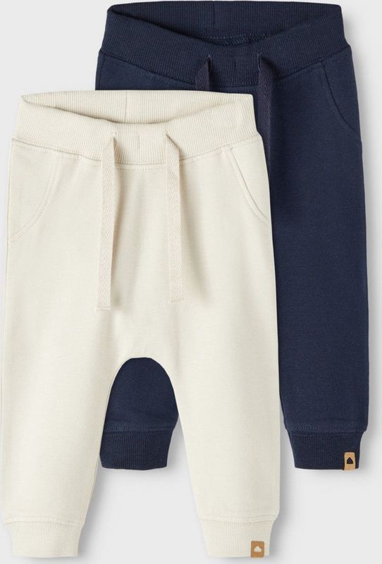 Baggy Fit Broek - Zwart - Geborstelde Sweatstof - Normale Taille