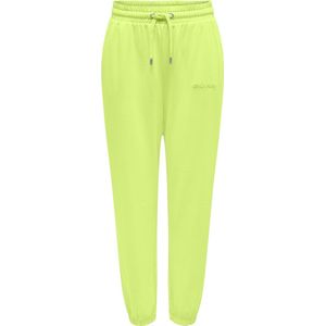 Only play frei logo hw sweat pants in de kleur lime