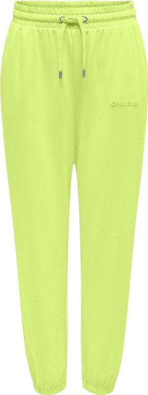 Only play frei logo hw sweat pants in de kleur lime