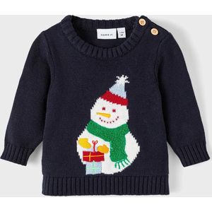 Name It - NBNRULLE LS KNIT - Longsleeve - Blauw - Unisex