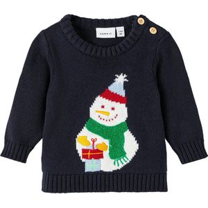 NAME IT - NBNRULLE - Longsleeve - Blauw - Knit