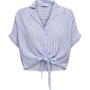 Only Onlpaula Life Tie Shirt Wvn Noos Dames Blouse