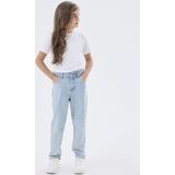NAME IT - Mom Jeans - Blauw - 100% Katoen