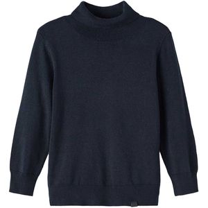 NAME IT - Trui - Navy - Col - Lange Mouw - Normale Pasvorm
