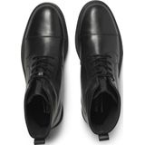 JACK&JONES - JFWNICK JIO LEATHER BOOT - Heren Laarzen - Zwart - Leer