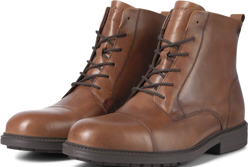 JACK&JONES JFWNICK JIO LEATHER BOOT Heren Laarzen - Maat 40