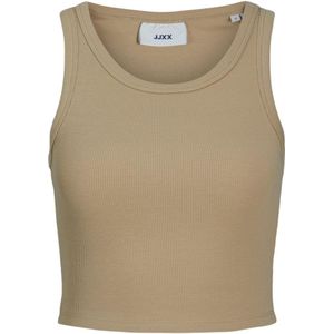 JJXX - Fallon - Top - Beige - Mouwloos - Slanke Pasvorm