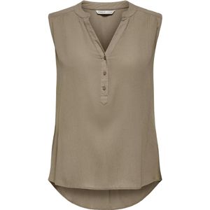Only - ONLJette - Blouse - Effen - Viscose - Mouwloos