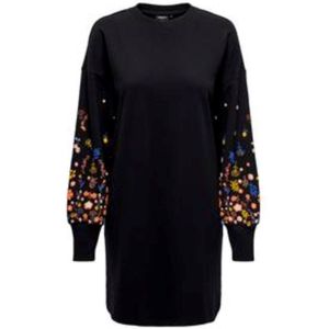 ONLY - ONLBrooke - Jurk - Royal Blue - Bloemenprint - Korte Mouwen