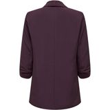 Only - Elly - Blazer - Effen - Regular Fit - Sjaalkraag - Lang