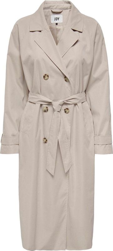 JACQUELINE de YONG Trenchcoat Dames - Oversized - Chateau Gray