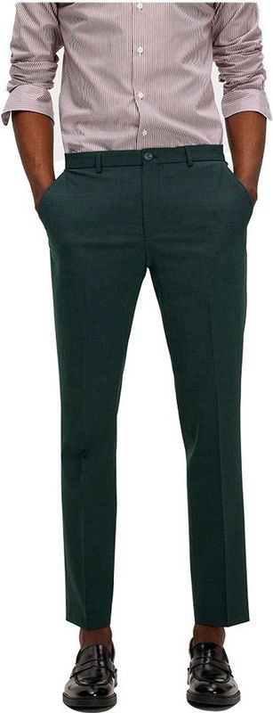 Selected - Elon Dress Pants - Zwart - Broek op Maat - Slanke Pasvorm