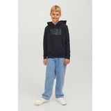 JACK&JONES JUNIOR JJECORP LOGO SWEAT HOOD 2PK - Jongens Trui - Blauw - Katoen