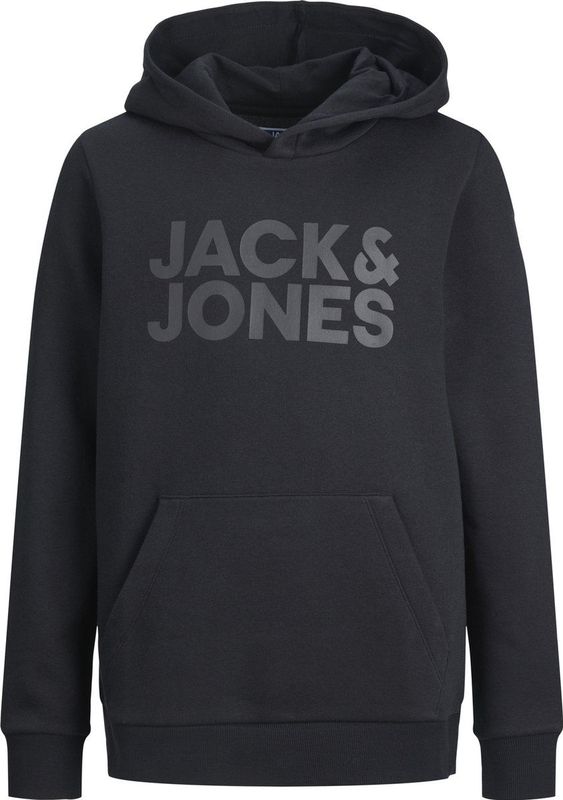 JACK&JONES JUNIOR JJECORP LOGO SWEAT HOOD 2PK - Jongens Trui - Blauw - Katoen