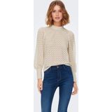 Daily7 - Teddy Gilet Embroidery - Sandshell - Maat 116