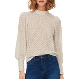 Daily7 - Teddy Gilet Embroidery - Sandshell - Maat 116