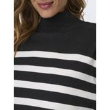 ONLY - Bari - Trui - Hoog Hals - Geribde Details - Dames