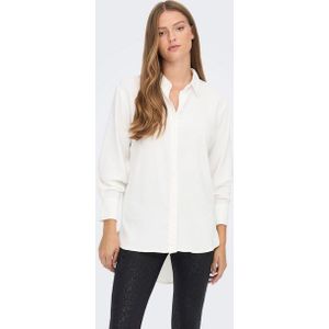 Jacqueline de Yong - Jdykenta Lion Life - Blouse - Wit - Gemaakt van 51% Gerecycled Polyester en 49% Polyester