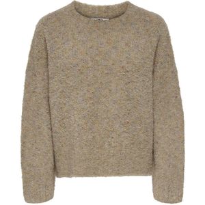 JDY - Trui - Donkerbeige - Gerecycled Materiaal - Lange Mouw