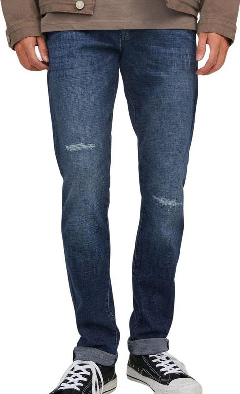 JACK & JONES Glenn Fox loose fit - heren jeans - denimblauw