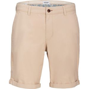 JACK & JONES Fury Shorts regular fit - heren chino korte broek - beige