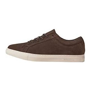 Jack & Jones JFWGALAXY Suede Sneakers voor heren, chocolade, 41 EU, Praline, 41 EU