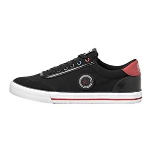 JACK & JONES Jfwtoby Canvas Mix Sneakers voor heren, antraciet, 41 EU