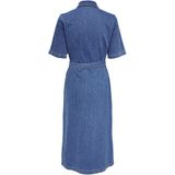 Only - Jurk - Blue Denim - 98% Katoen, 2% Elastaan