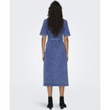 Only - Jurk - Blue Denim - 98% Katoen, 2% Elastaan
