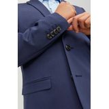 Blazer - Blauw - Polyester - Superslanke Pasvorm