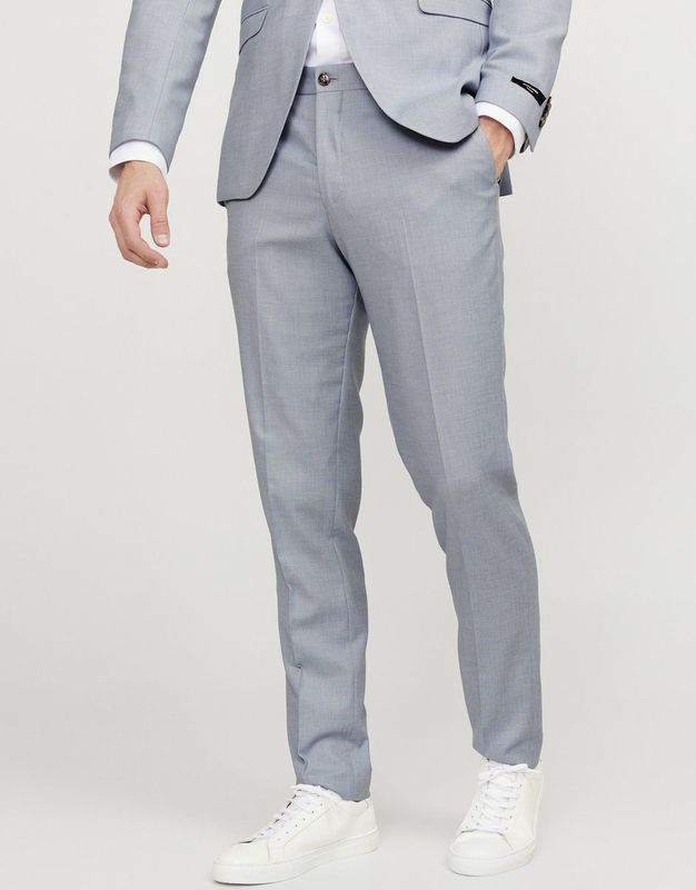 JACK & JONES Solaris Trouser regular fit - heren pantalon - lichtblauw