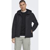 Onsmack - Jas - Groen - Geweven Stof - Capuchon met Verstelbaar Koord