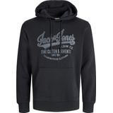 JACK&JONES - JJEADRIAN LOGO SWEAT HOOD SMU - Heren - Sweaters